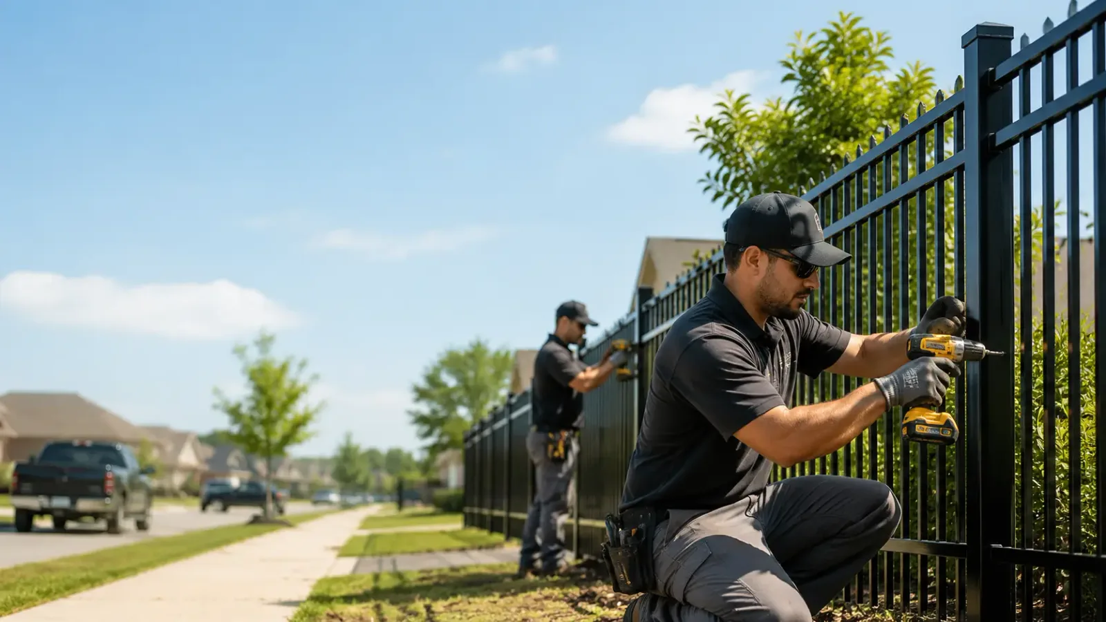 Metal Fence Installation in Bellmore, NY